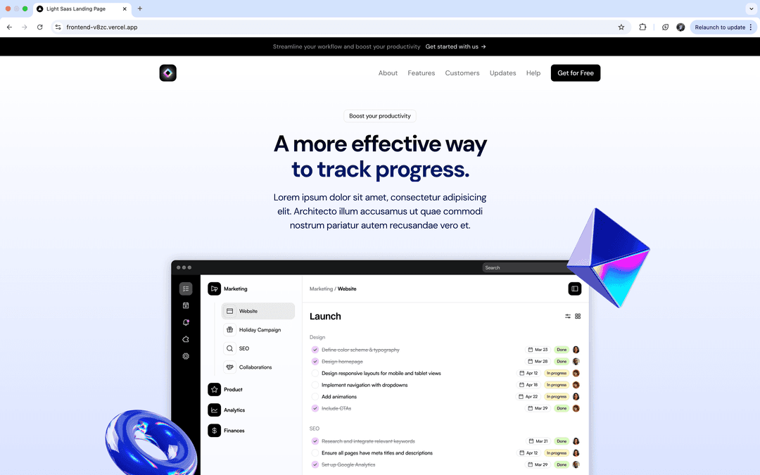 Your Company : Web App Center Image